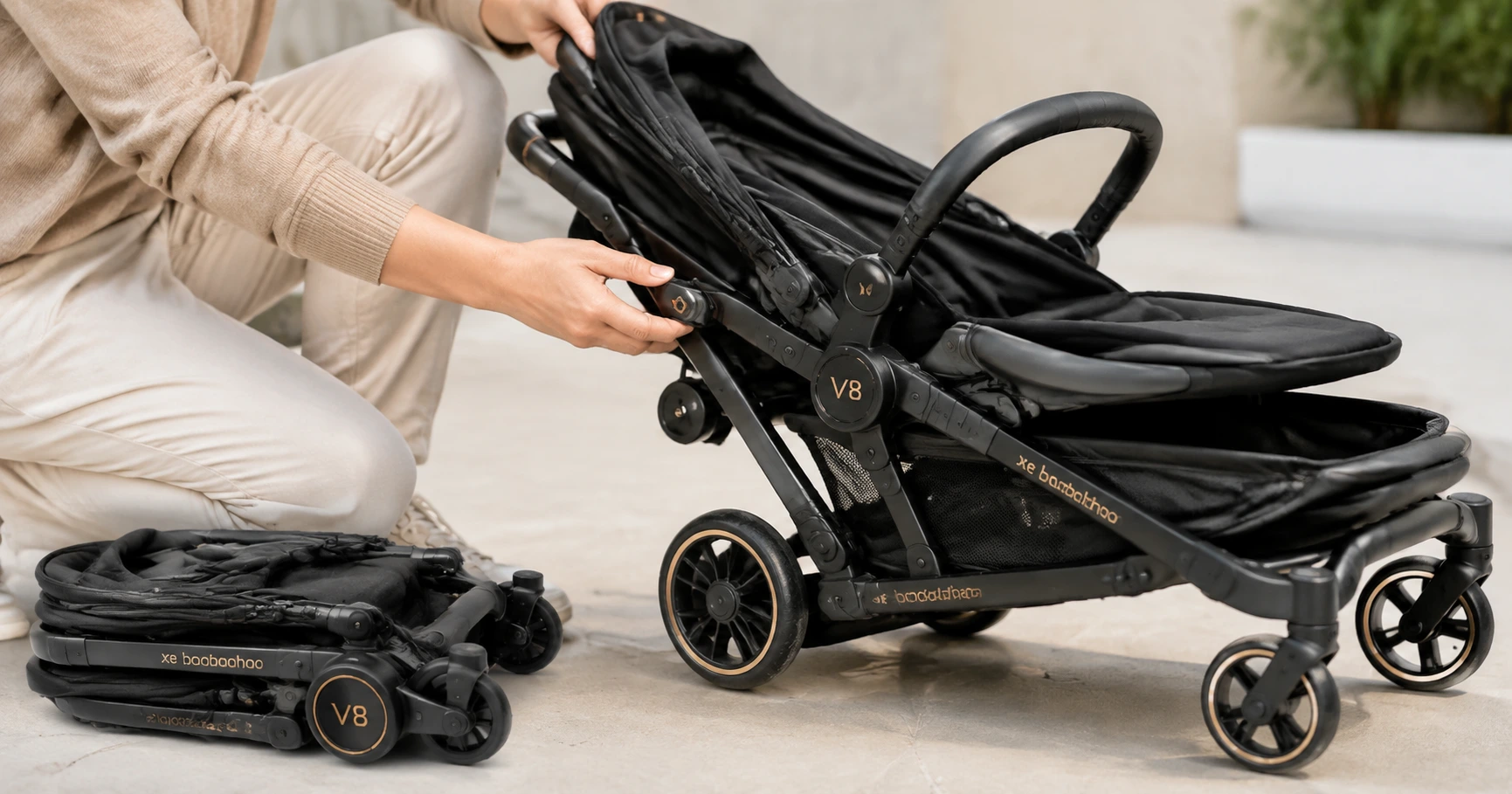 Hướng Dẫn Chi Tiết về cách gấp xe baobaohao v8 và Các Thông Tin Liên Quan - image 2