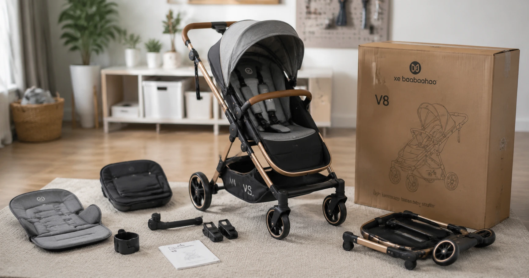 Hướng Dẫn Chi Tiết về cách gấp xe baobaohao v8 và Các Thông Tin Liên Quan - image 3