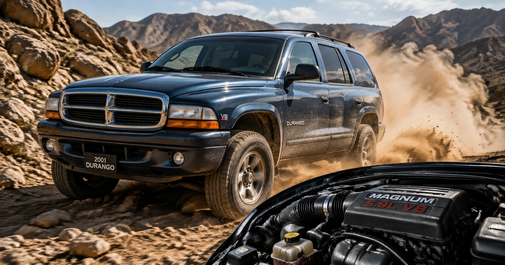 Chi tiết về 2001 Dodge Durango engine 5.9L V8 - image 2 Chi tiết về 2001 Dodge Durango engine 5.9L V8 - image 2