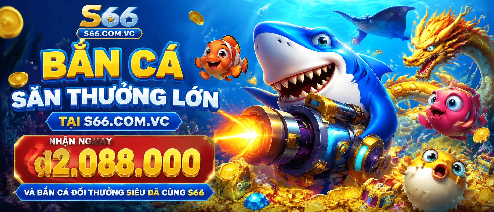 S66 Bắn Cá phòng game visual
