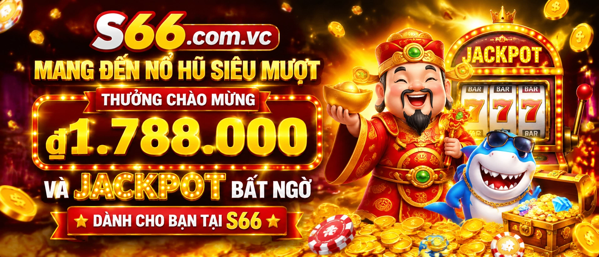 Giao diện Nổ Hũ S66 trên điện thoại với bố cục responsive