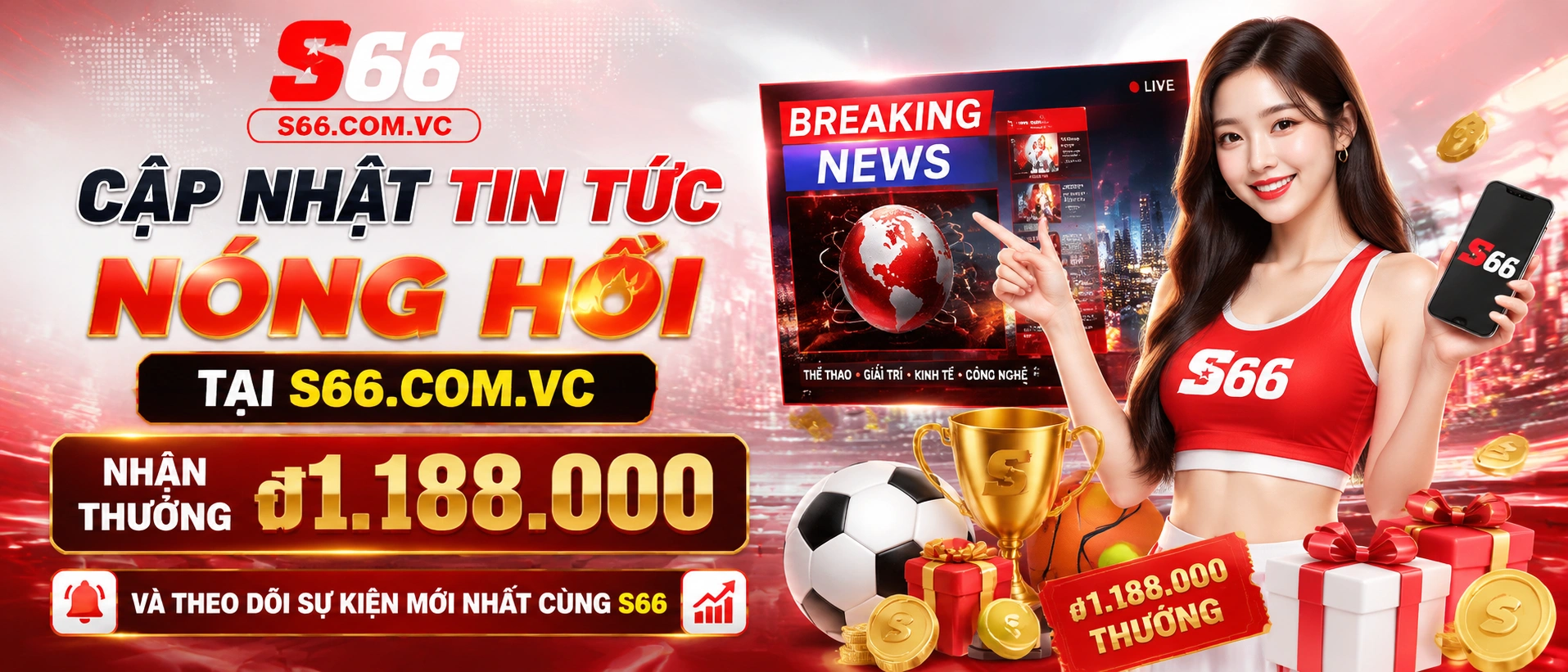 Tin tức khuyến mãi S66 dành cho người mới