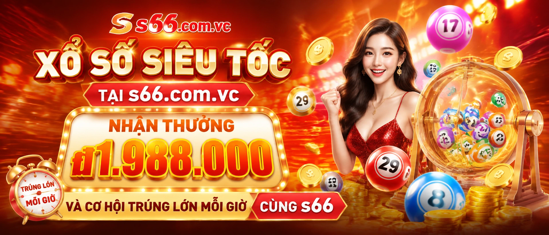 Trải nghiệm xem xổ số trên điện thoại với giao diện S66